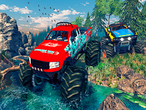 Monster 4x4 Offroad Jeep Stunt Racing