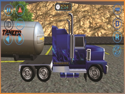 The Oil Tanker Transport Driving Simulator Game